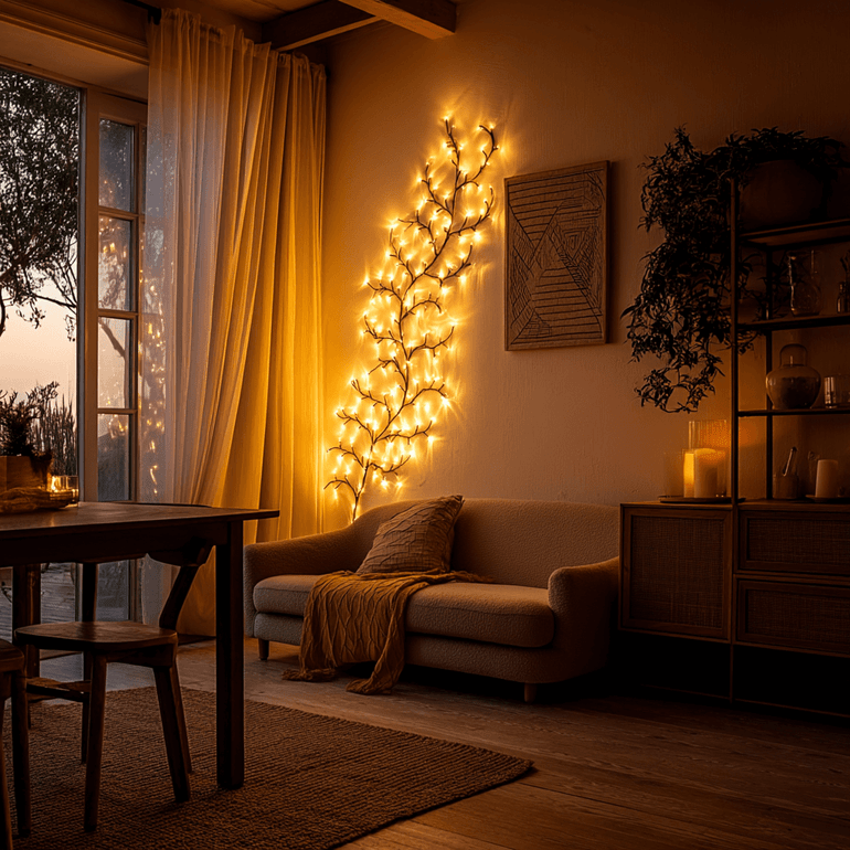 Enchanted Willow Vine – Decorative Lighted Branch Design - Image 3