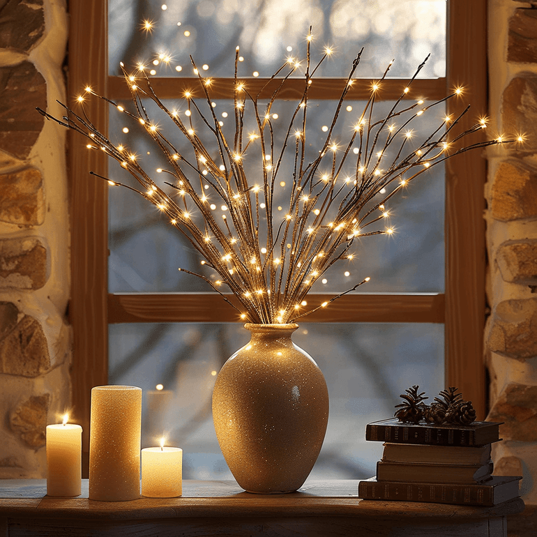 Enchanted Willow Vine – Decorative Lighted Branch Design - Image 5