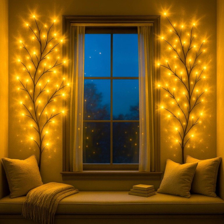 Enchanted Willow Vine – Decorative Lighted Branch Design - Image 6