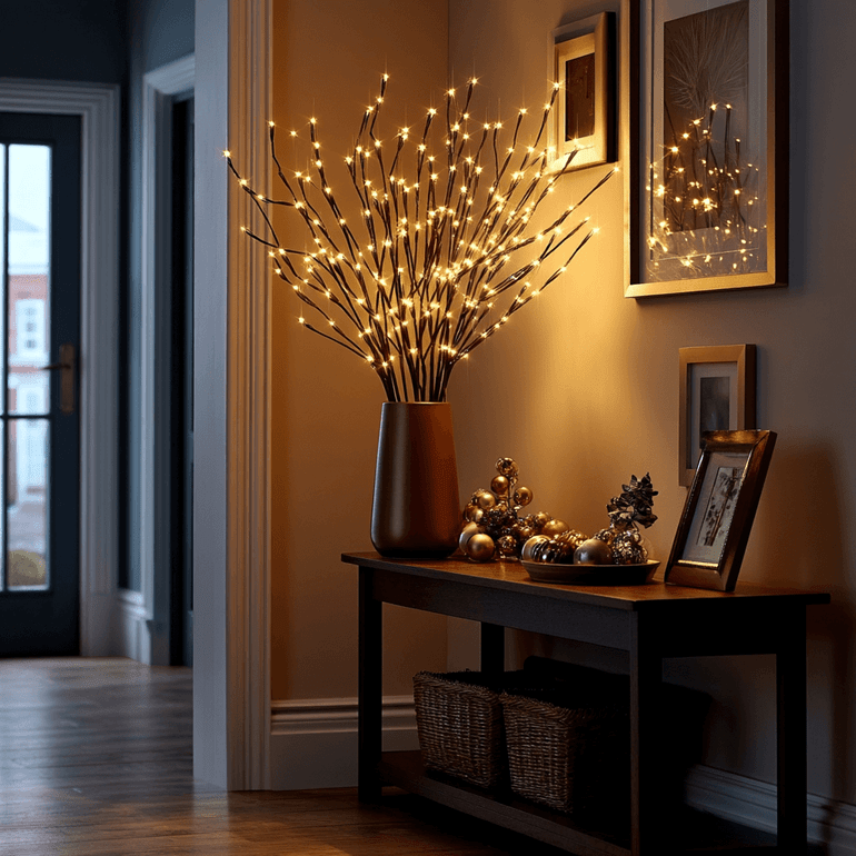 Enchanted Willow Vine – Decorative Lighted Branch Design - Image 8