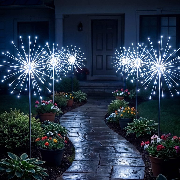 Stellar Starburst Light – Decorative White-Light Starburst Design - Image 4