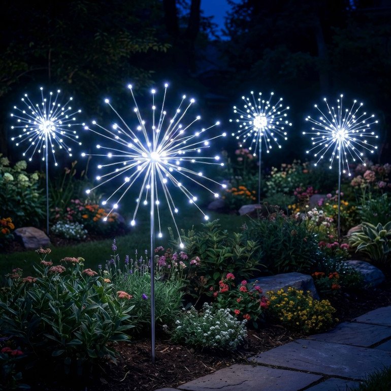 Stellar Starburst Light – Decorative White-Light Starburst Design - Image 5