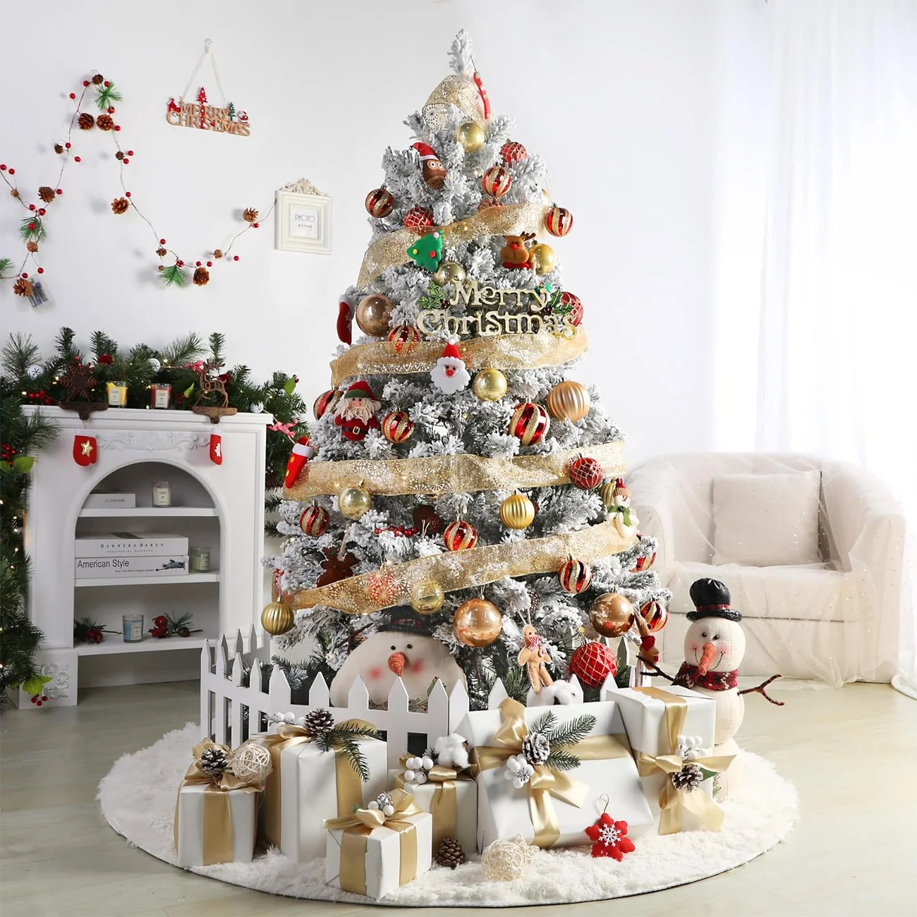 2.36 Inch Christmas Tree Shatterproof Plastic Balls Ornaments-60mm - Image 5
